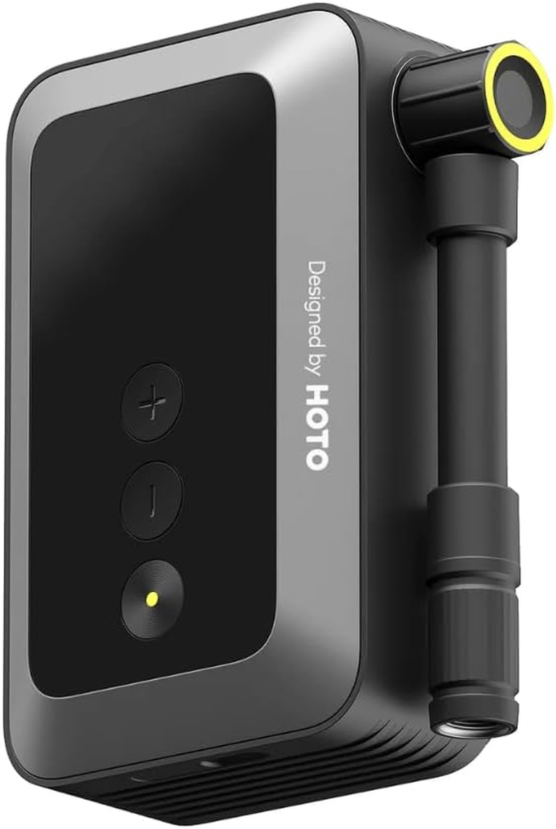 HOTO Air Pump Pocket, 150PSI Wireless Tire Inflator Portable Air Compressor with Digital Display, USB-C Charging, Ideal for Car/Motorcycle/Bike/Ball image number 4