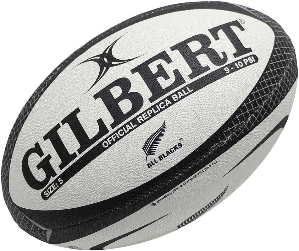 Gilbert All Blacks Replica Rugby Ball Size 5