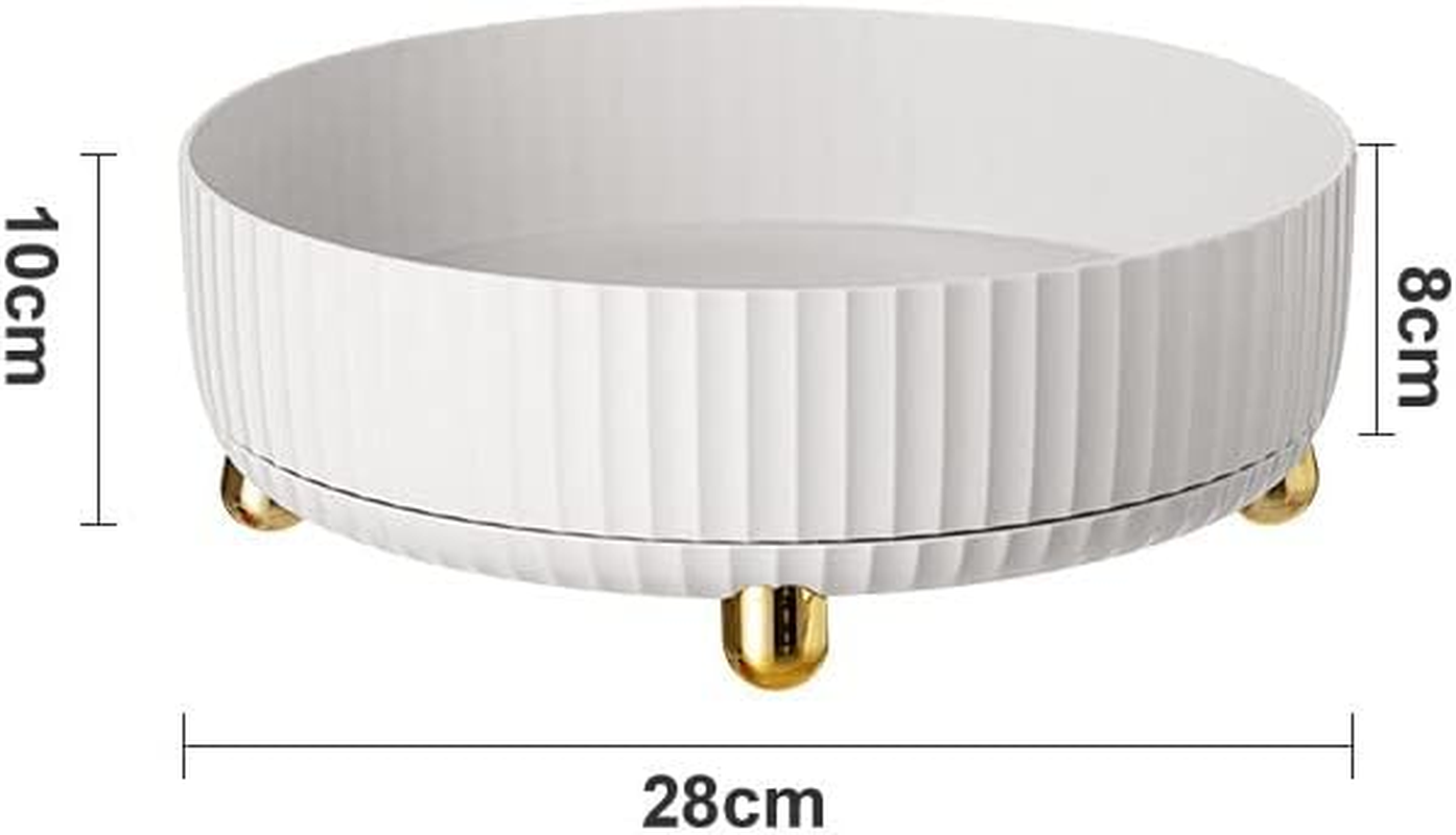 Tootoo Rotating Kitchen Shelf Cupboard Spice Jars Storage Tray Rack Turntable Organiser