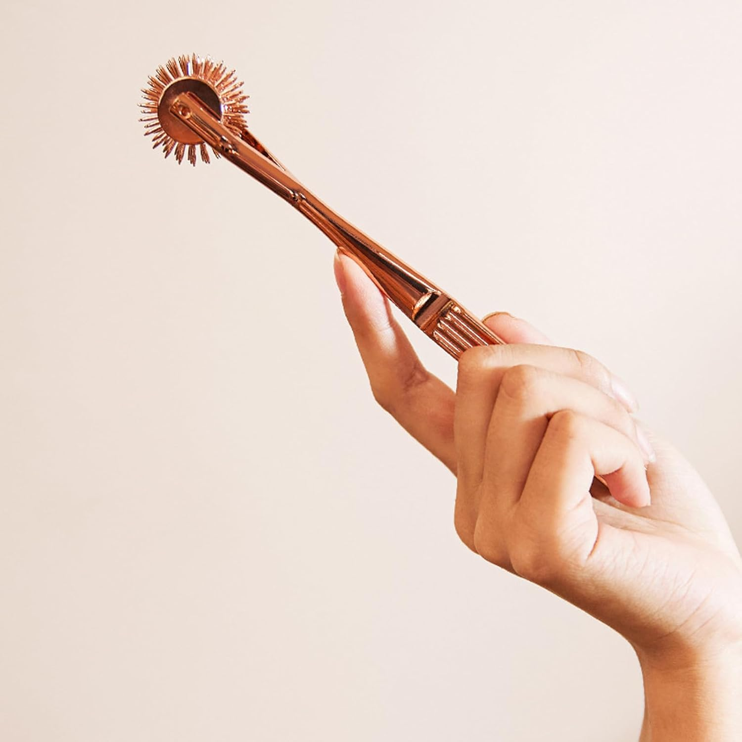 Wartenberg Pinwheel Stainless Steel - 3 Head Neuro Diagnostic Instrument, Medical Sensory Testing Tool with Rolling Gear Wheel image number 2