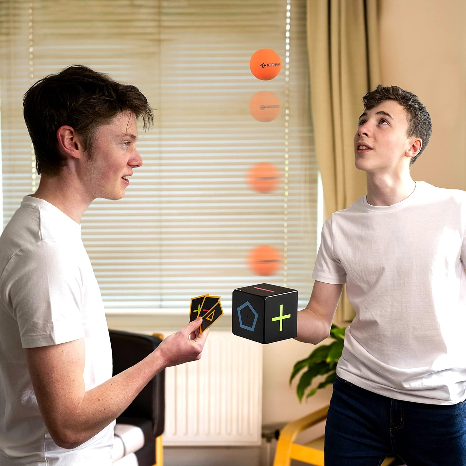 KOMBOID Ball Bouncing Skill Game for Teenagers and Adults. Single Player or with Friends. Boy Girl from 12 Year Old to Adult. Toys Games Gifts Gadgets for Teens Teenagers. image number 3