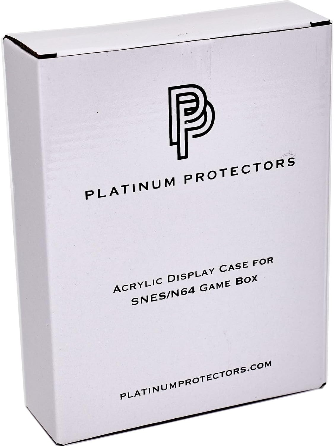 Platinum Protectors Acrylic Display Case for N64 & SNES Super Nintendo Boxes Premium UV Protection