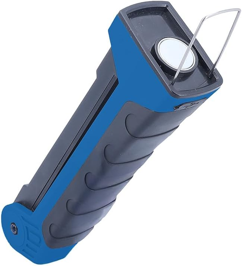 As - Schwabe 42827 LED Battery Hand Lamp 4 W 400 Lumen - 6500 K Daylight - Swivelling 225&deg; - Spot Light & Work Light - USB-C Charging Function - Magnetic Base & Hook - Robust Workshop Lamp - IP20 image number 4