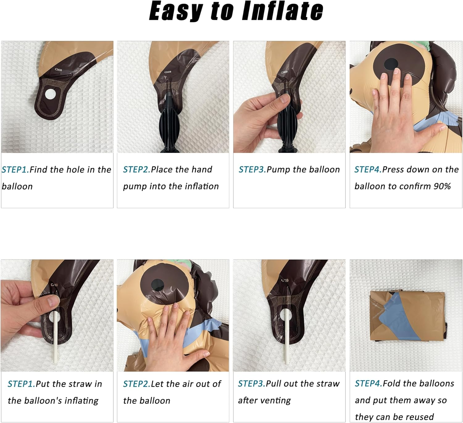 4PCS Animal Dog Balloons Dog Birthday Balloons Pet Dog Balloons Cute Puppy Foil Mylar Balloons for Kids Gift Dog Themed Birthday Baby Shower Pet Party Decorations