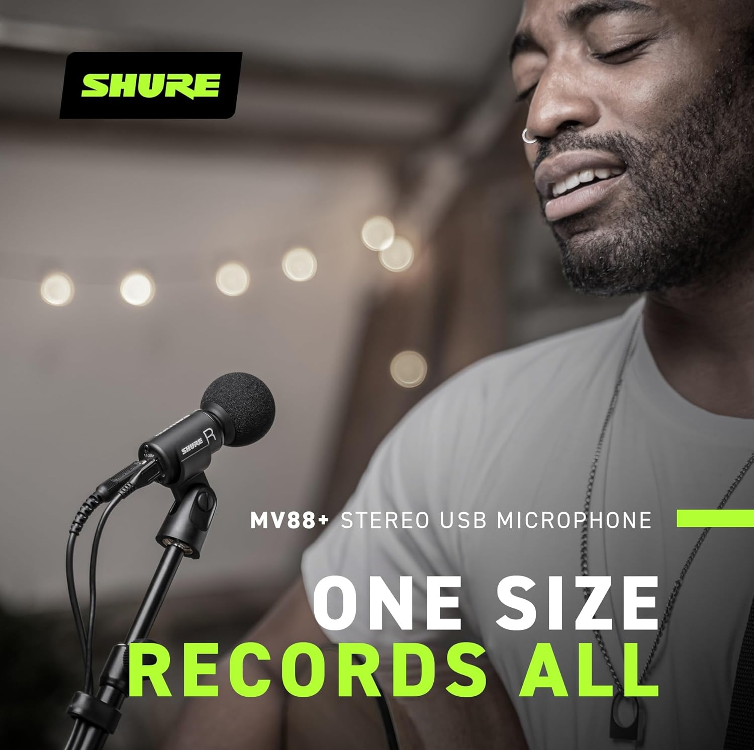 Shure MV88+ USB Stereo Condenser Microphone image number 4