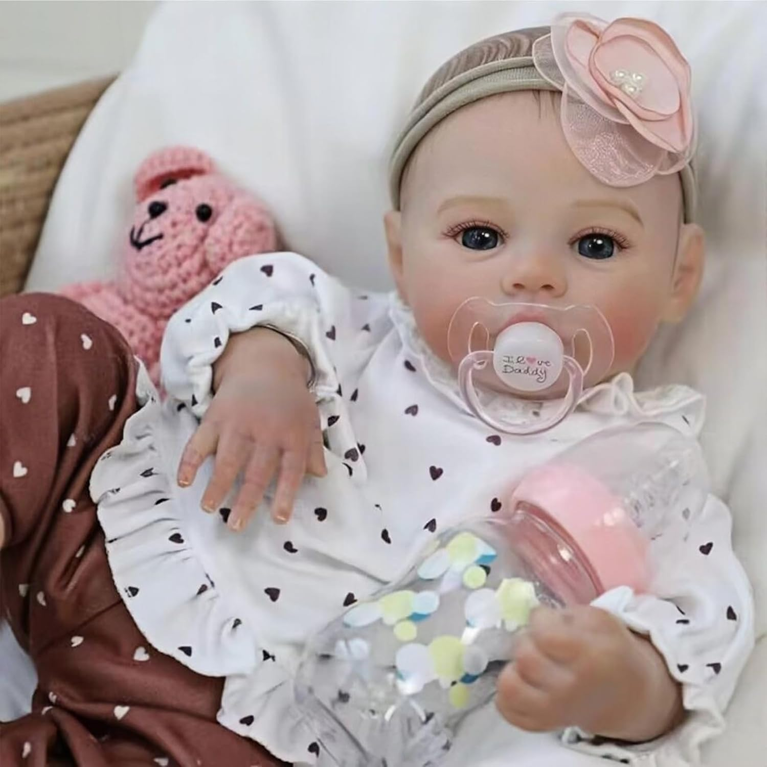 Lifelike Reborn Baby Dolls 19 Inch Full Silicone Baby Doll Real Looking Babies Realistic Newborn Baby Reborn Doll Life for Children image number 2
