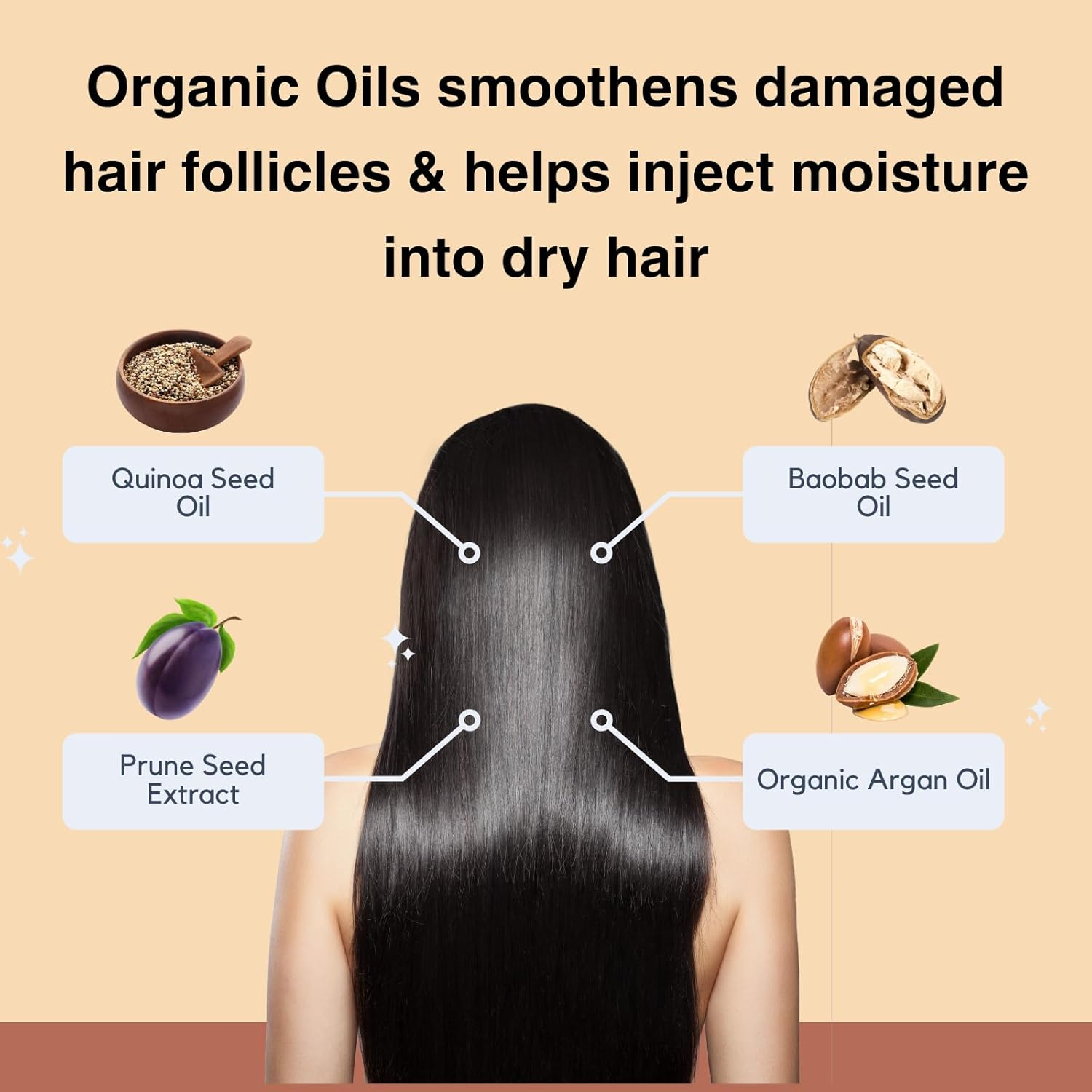 Moist Diane Perfect Beauty Extra Smooth & Straight Shampoo image number 4