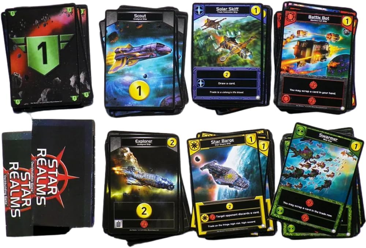 White Wizard Games Star Realms Colony Wars Card Game image number 5