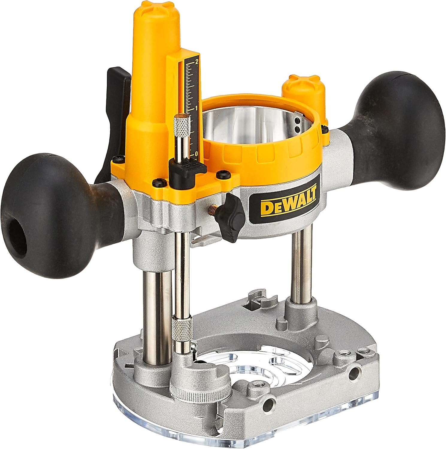 DEWALT Plunge Base for Compact Router, Steel Rods for Smooth Plunge Stroke (DNP612) image number 4