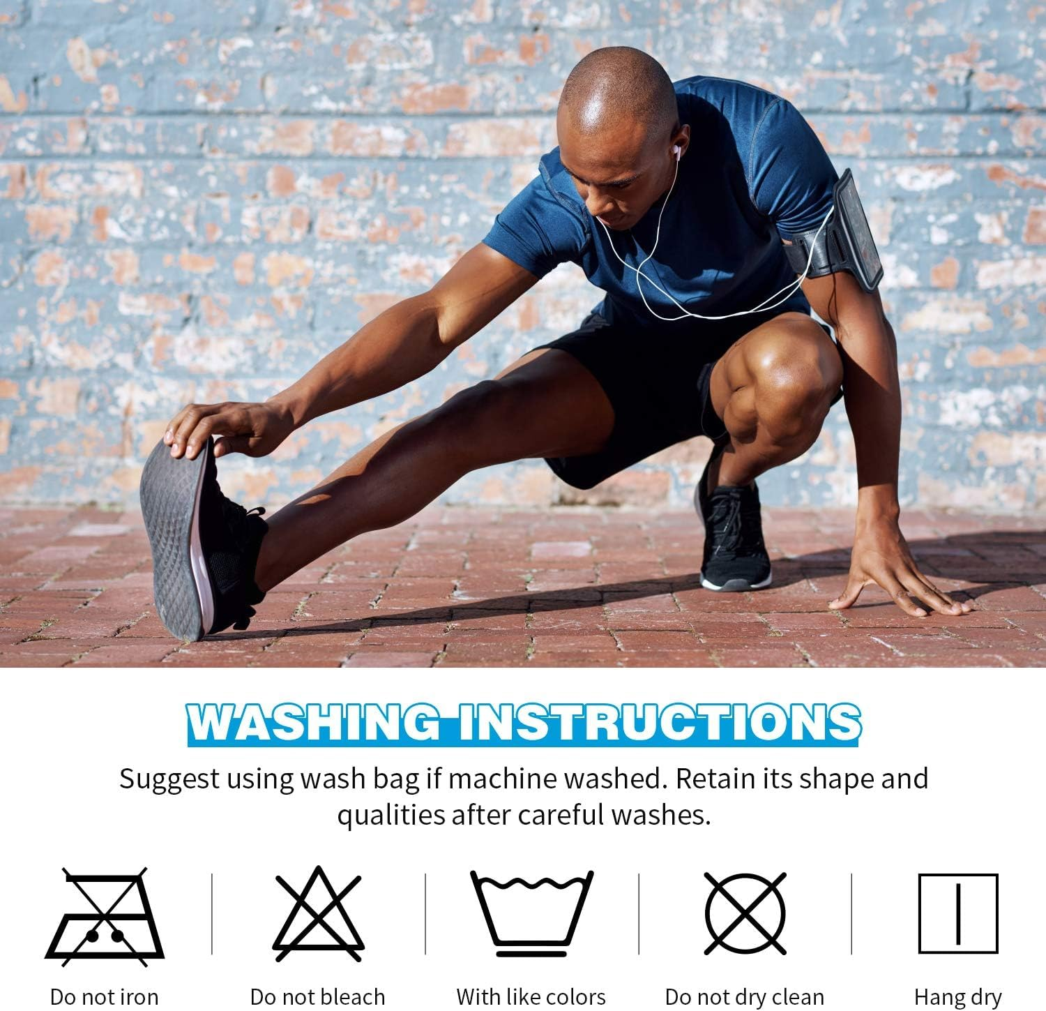 ZANZER (6 Pairs) Athletic Ankle Socks 6 Pairs Thick Cushion Running Socks for Men&Women Cotton Socks image number 1