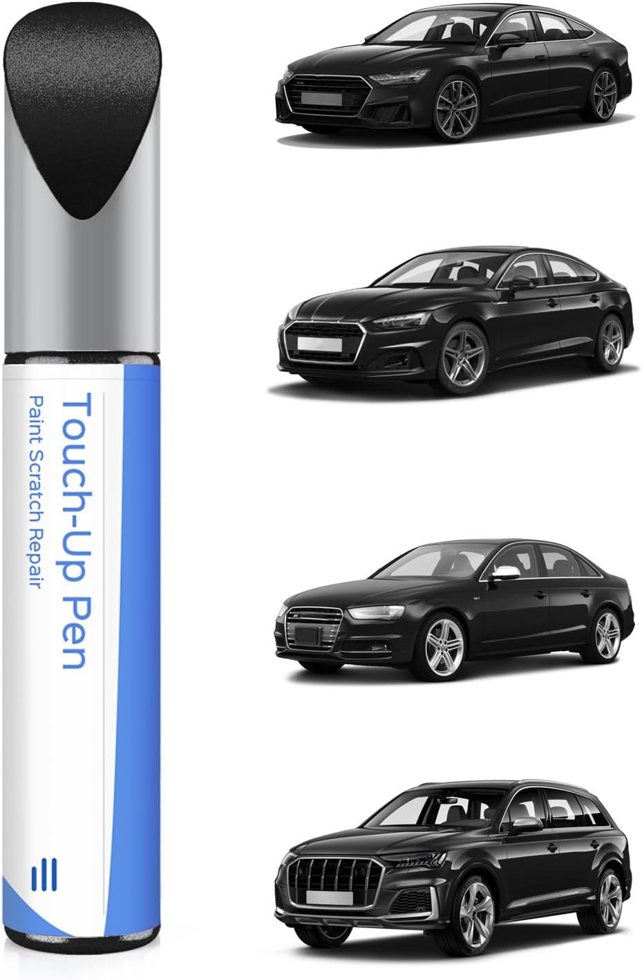LZ7S/6Y Daytona Gray Pearl Touch up Paint Compatible with Audi Exact Match Chips and Nicks Touch Up image number 6