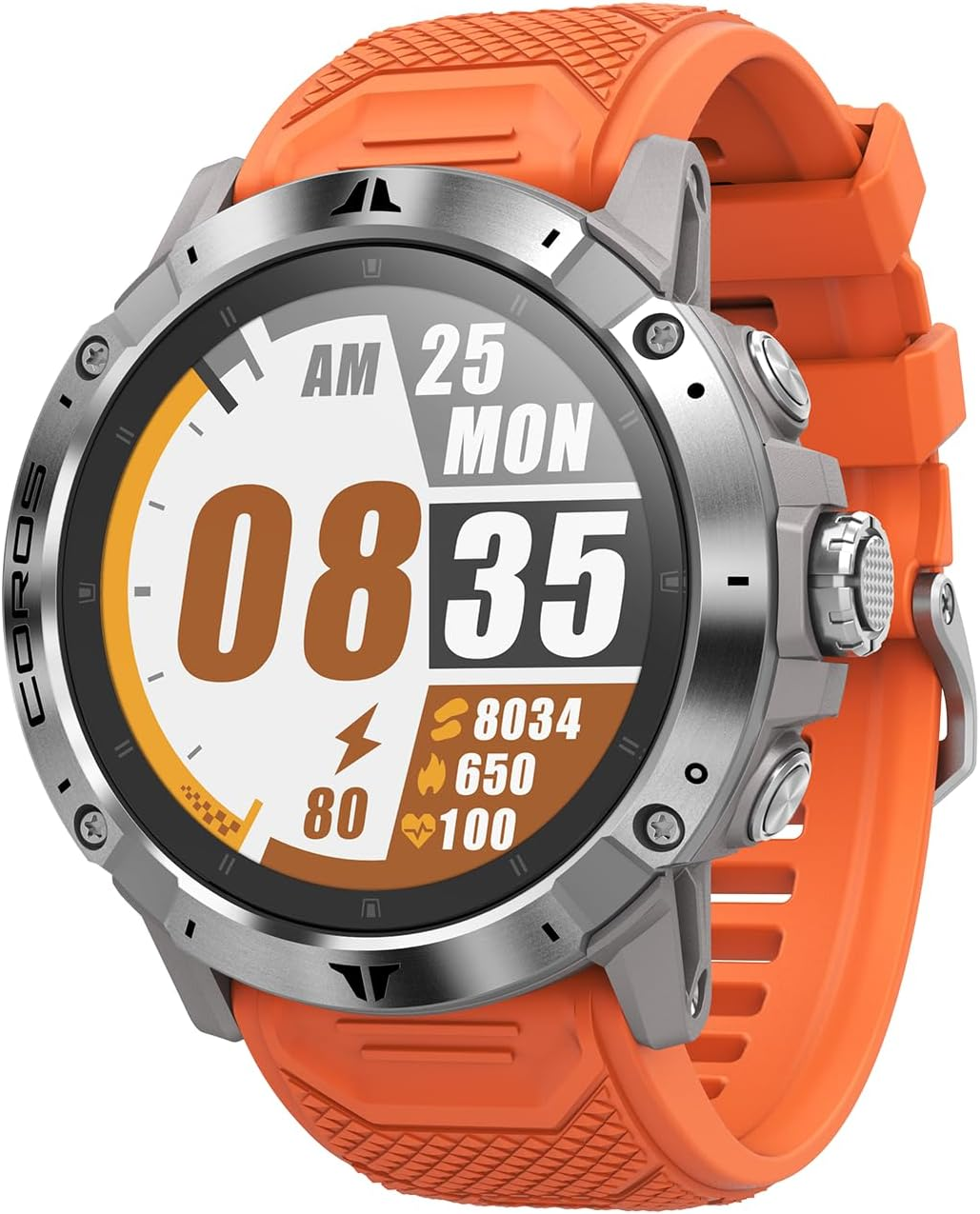 Coros Vertix 2 Premium GPS Adventure Watch (Lava)