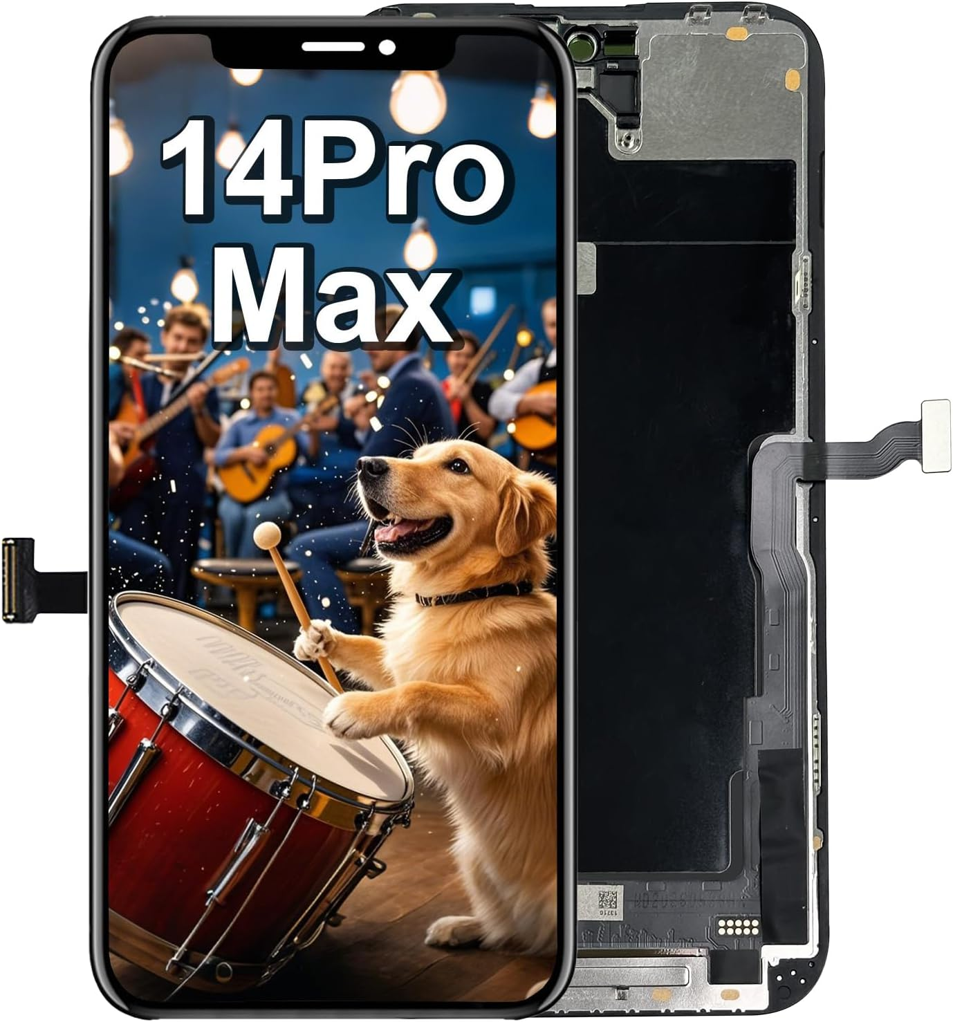 EFAITHLIFE for Iphone 14 Pro Max Screen Replacement 6.7 Inch,Lcd Display Touch Screen Digitizer Assembly Compatible with Model A2894, A2651, A2893, A2895(No Tools) image number 2