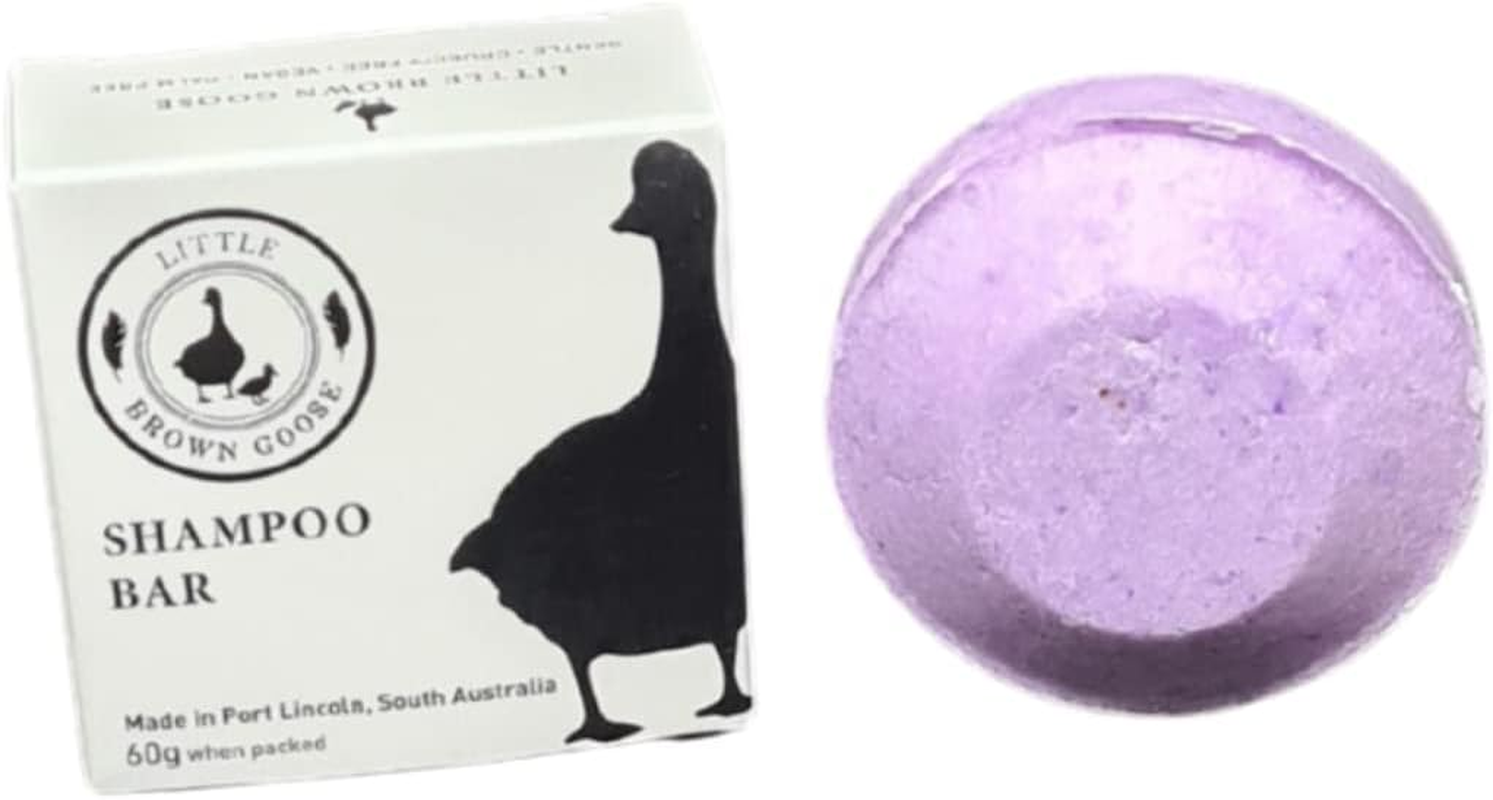 The Little Brown Goose Fifty Shades Handmade Shampoo Bar. These Solid Shampoo Bars for Hair Are Soap Free, Paraben Free, Sulfate Free, Cruelty Free and Vegan. Natural Shampoo Bar Long Lasting over 50 Regular Washes (60 Gram)