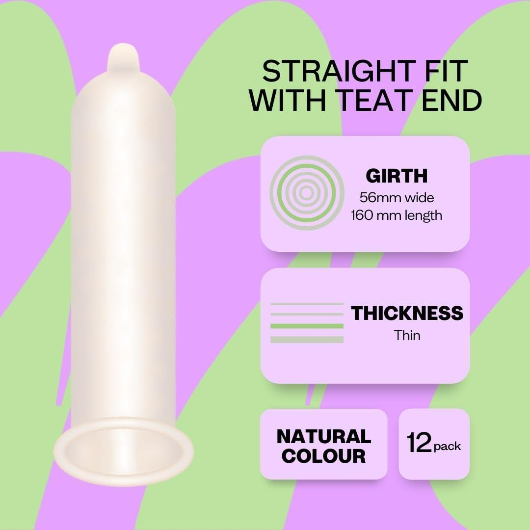 Moments Original Condoms | Large and Extra Lubricated, Premium Quality Natural Latex, Vegan, Gynaecologically & Dermatologically Tested (Pack of 1-12 Counts) image number 1