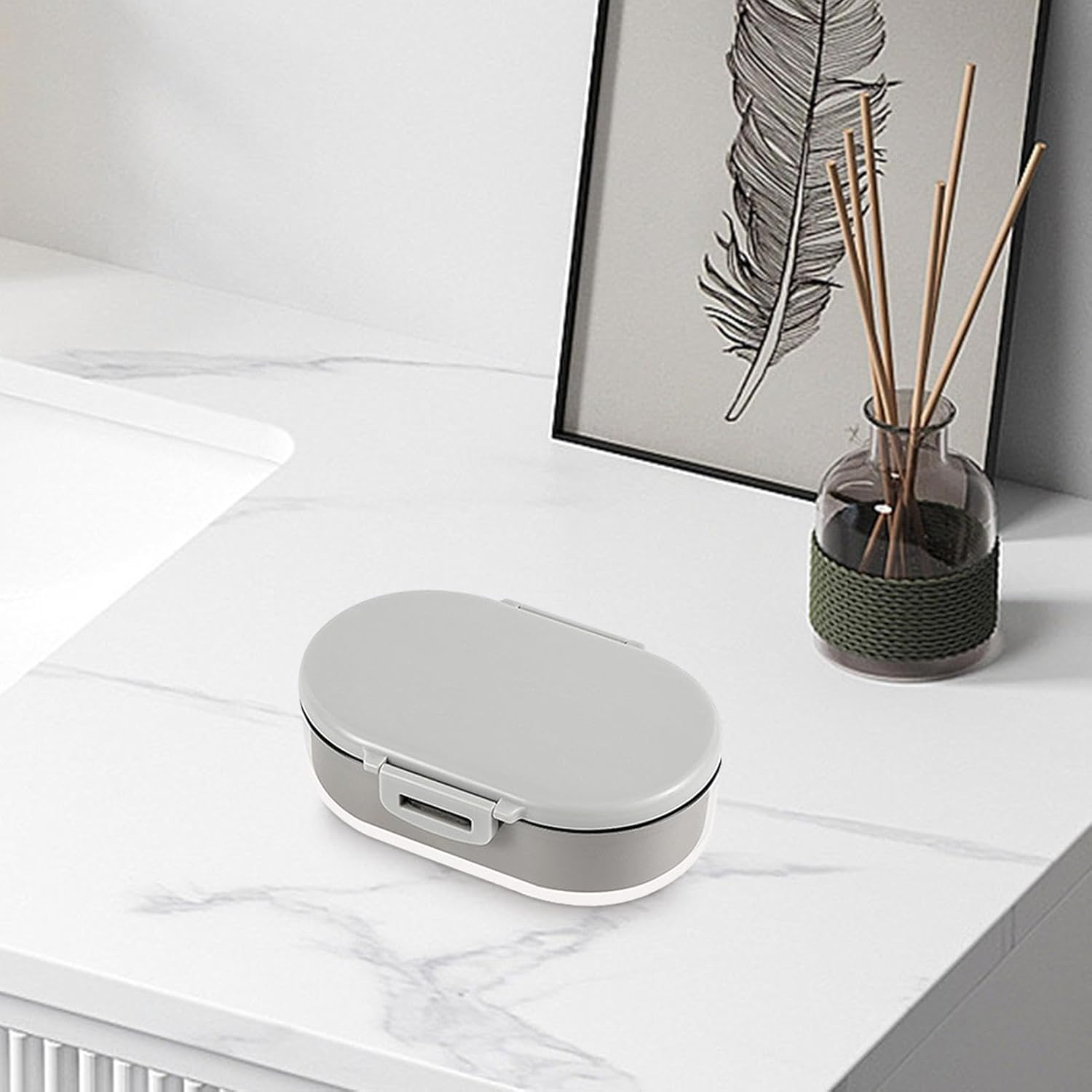 Travel Shampoo Container - Portable Shampoo Case Soap Box,Shampoo Bar Holder with Drain Board Silicone Sealing Ring for Home Apartment Dormitory Travel