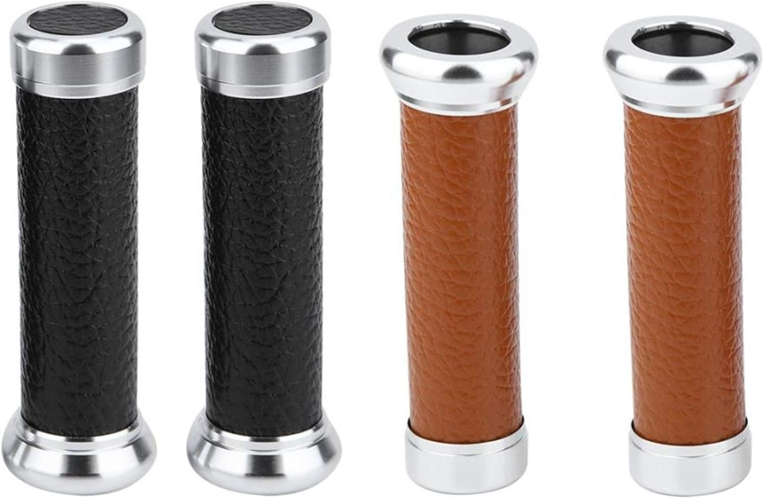 Motorbike Ends Universal Motorcycle Handle Grips Skid Resistance Hand Protection Accessories Replacement Motorcycle Parts Handlebar Grips Ends Plug (Color : 2) image number 1