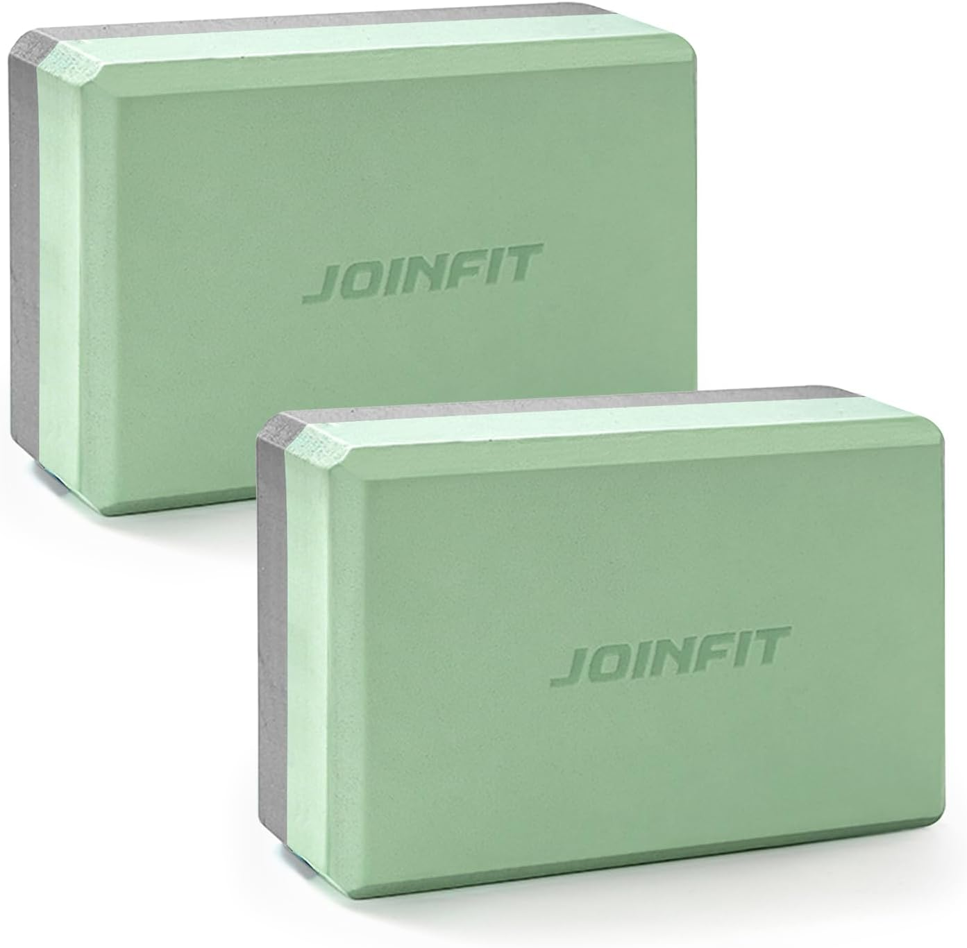 Yoga Blocks 2 Pack, High Density 23 X 15 X 8 Cm, (Set of 2) EVA Yoga Bricks,Lightweight Fitness Foam Bricks, Anti-Slip,Soft,For Yoga,Pilates,Gym Practice,Flexibility,Backbends,Improve Balance image number 6