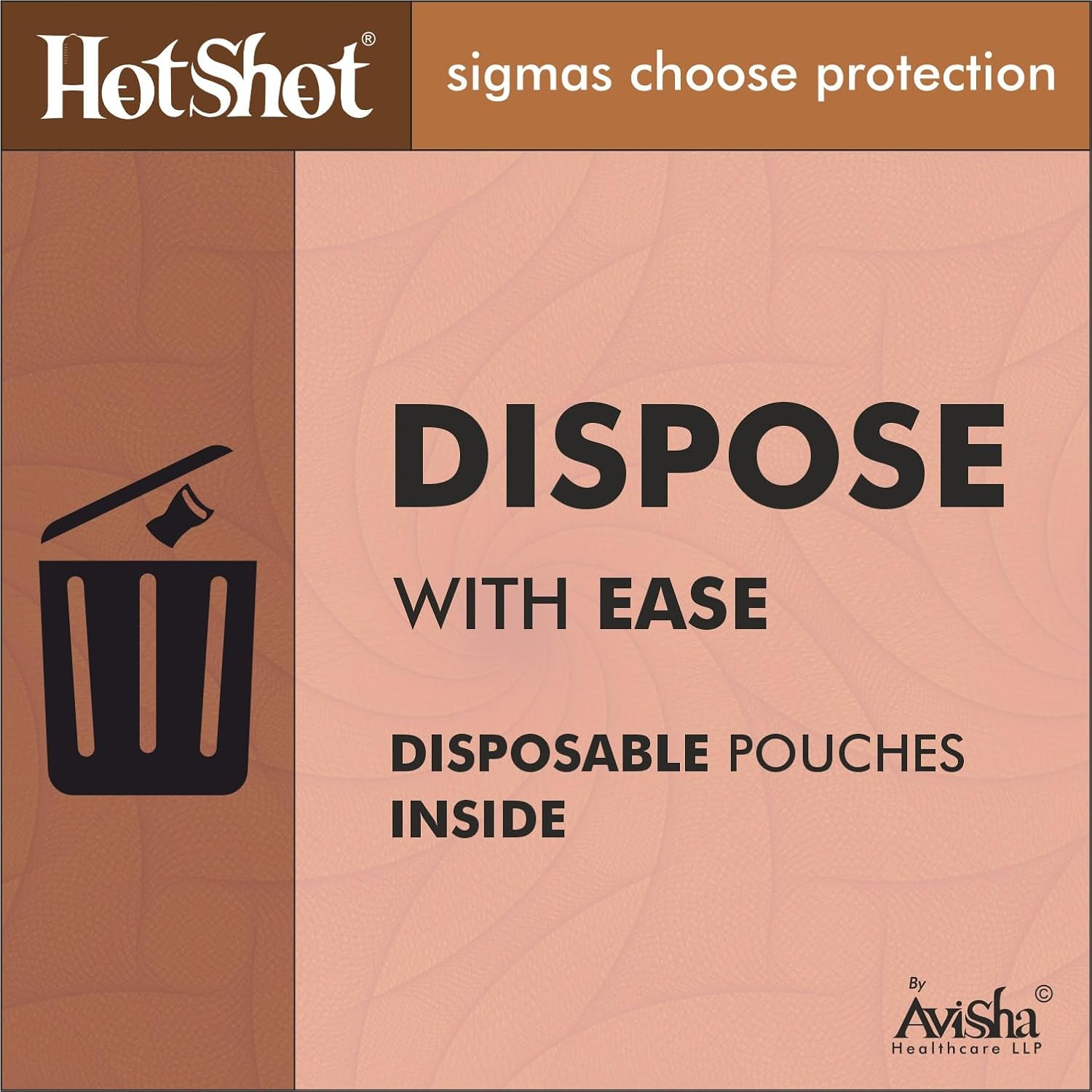 HOT SHOT Chocolate Flavored Condom for Men -10 Count image number 4