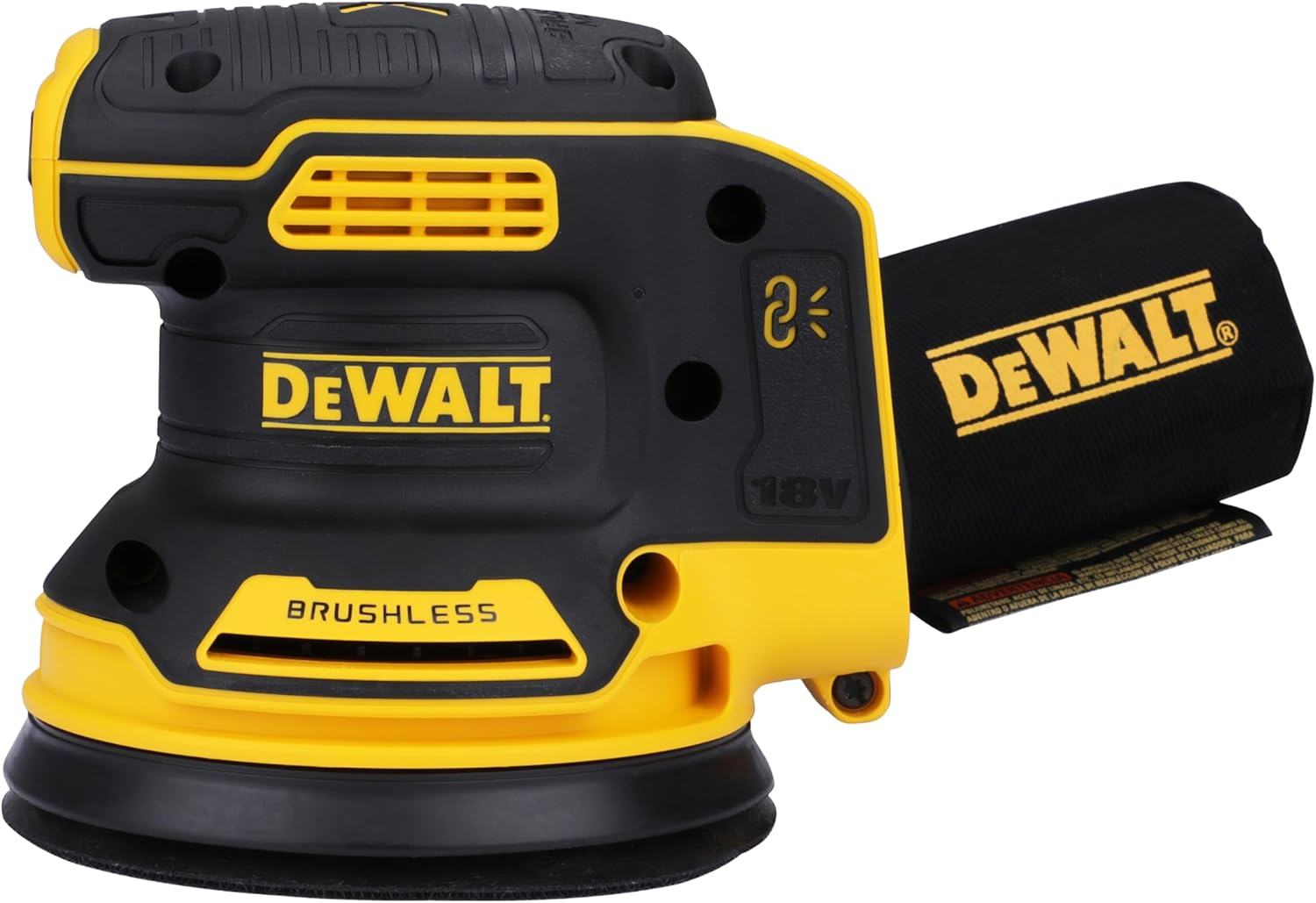 Dewalt DCW210N-XJ 18V XR Li-Ion Cordless Brushless 125Mm (5") Random Orbital Sander - Skin Only
