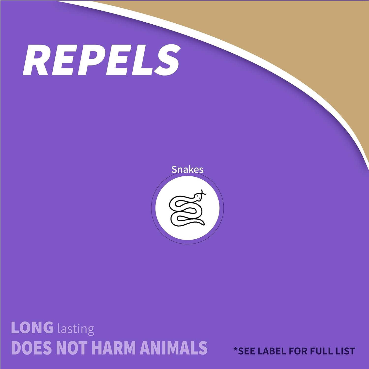 Bonide Snake Stopper Snake Repellent, 4 Lb. Ready-To-Use Granules for Outdoor Pest Control, People & Pet Safe image number 1