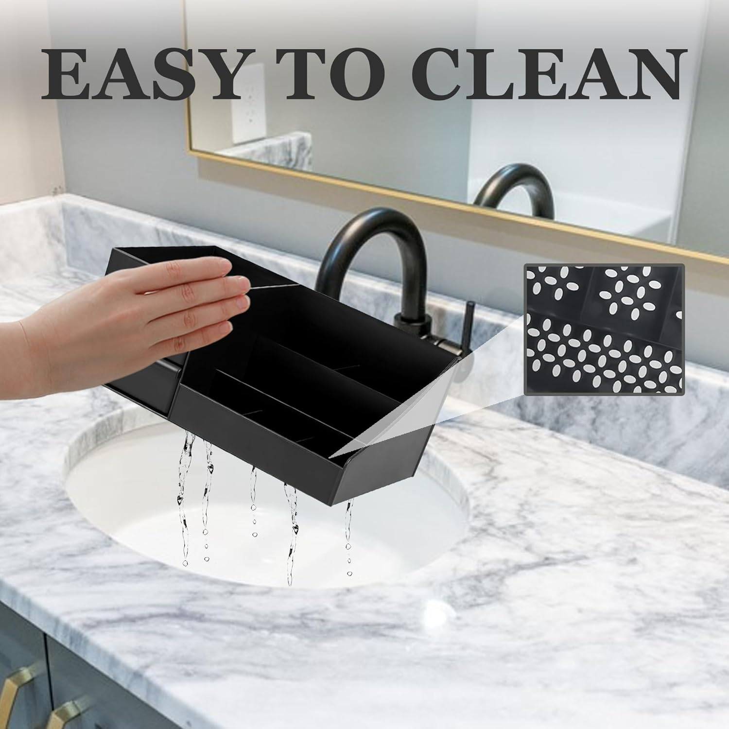 Mens Organizer,Perfume Organizer,Cologne Stand,Cologne Shelf,Perfume Stand,Organizador De Perfumes,Bathroom Countertop Storage,Shelf for Bathroom Counter,Mens Dresser,Men Bedroom image number 4