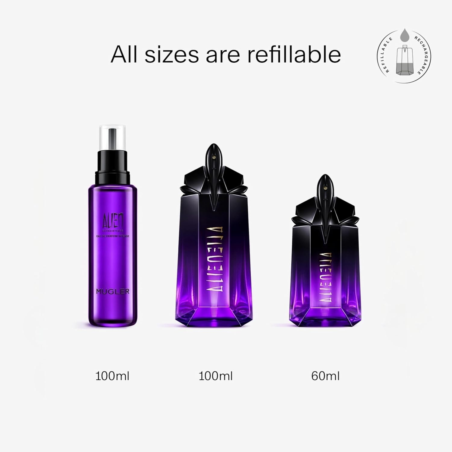 MUGLER - Alien Extrainstense - Eau De Parfum Intense - Women'S Perfume - Floral Scent - Jasmine Grandiflorum - Vanilla Accord - Voluptuous Fragrance image number 1