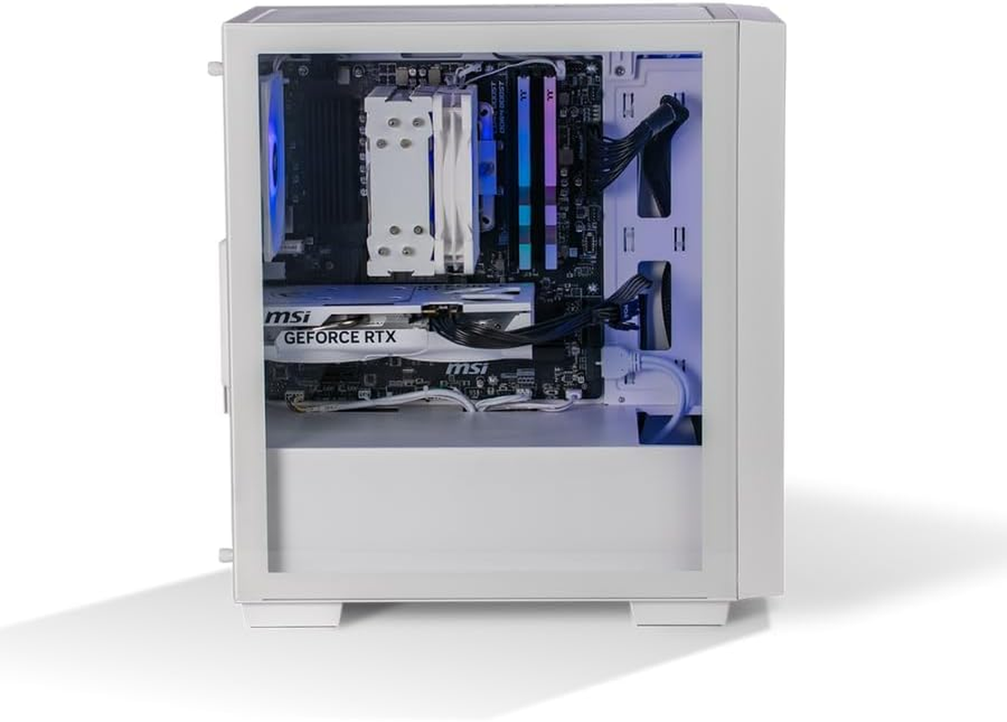 Thermaltake Gaming System Genesis Ultimate V5 Snow - AMD 5600 / RTX 5060/ B550M Wifi/ 16GB RAM/ H16 Snow, CA-4Y2-00D6WA-05 image number 2