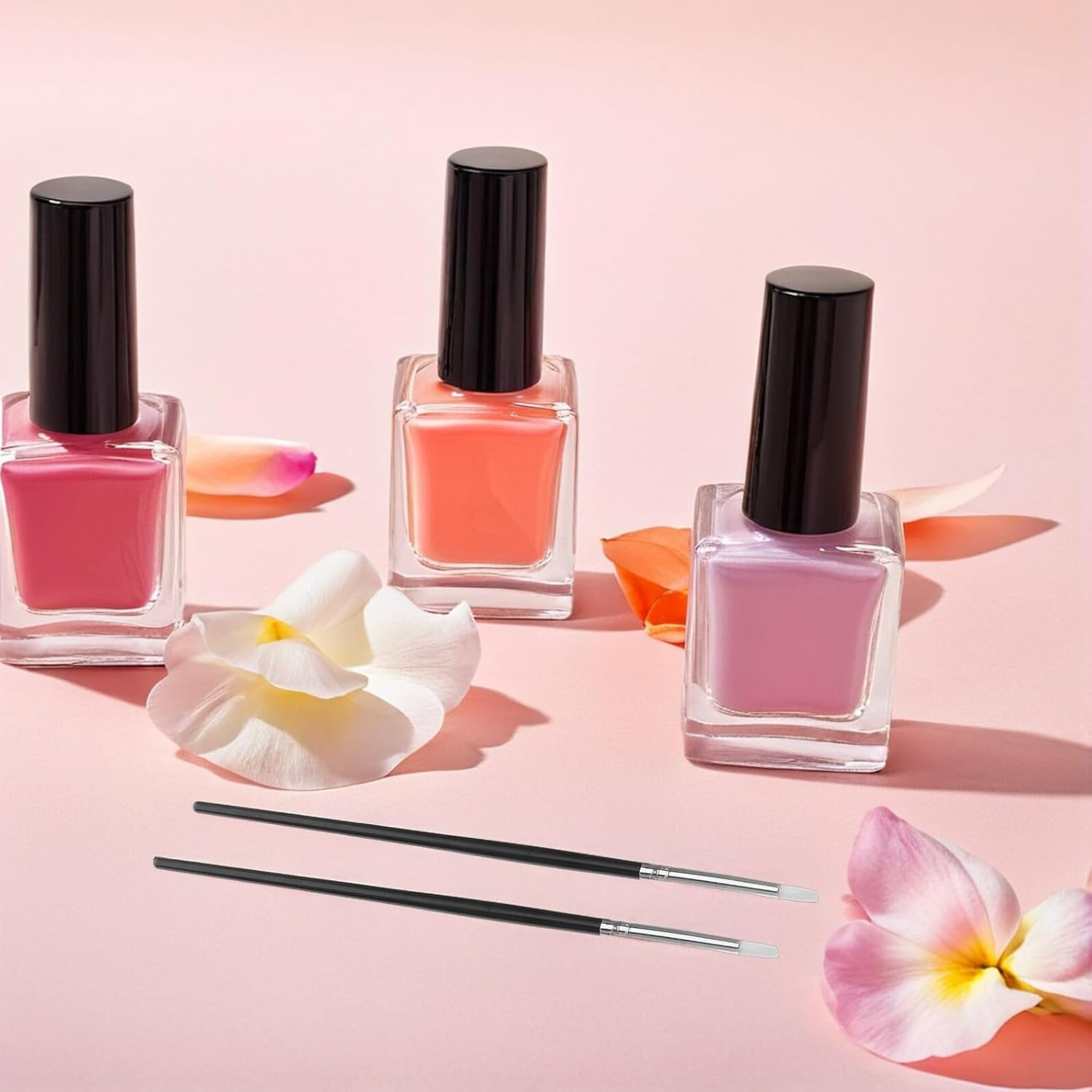 SWETRACE 25Pcs Silicone Nail Art Pens Set with Small Size Brushes for Painting Carving and Sculpting DIY Nail Design Tools with Silicone Handles for Manicure in Australia image number 6