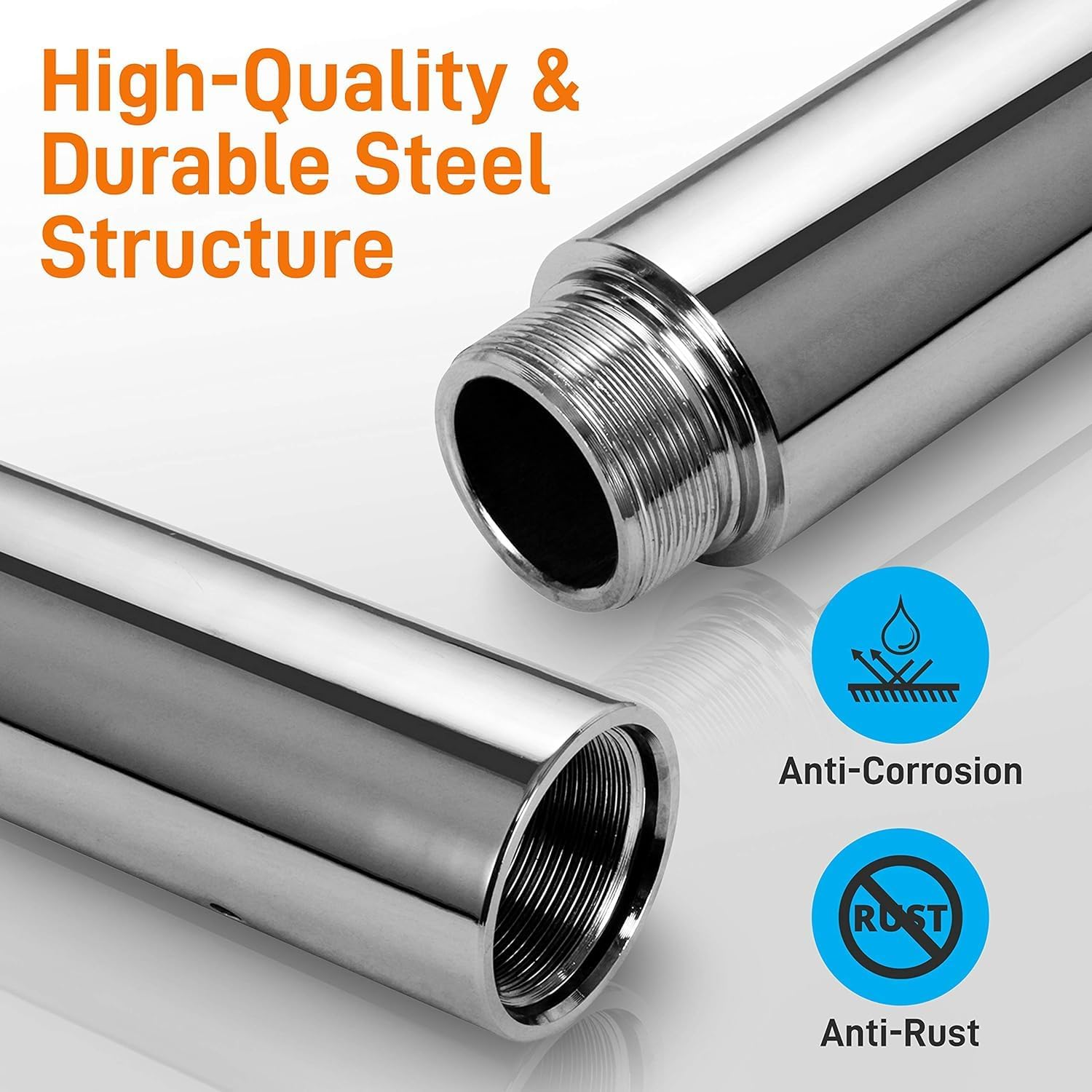 Serenelife 45Mm Fitness Dance Pole &ndash; Static & Spinning Modes, Heavy-Duty Removable Pole for Strength, Cardio & Dance &ndash; Easy Assembly, No Drilling &ndash; Suitable for Home, Club, Gym, Party, Pub image number 4