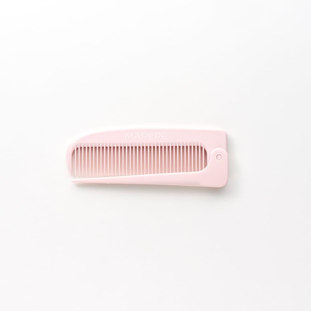 Mapepe Compact Pocket Comb (Tulle Pink) MAPEPE image number 4