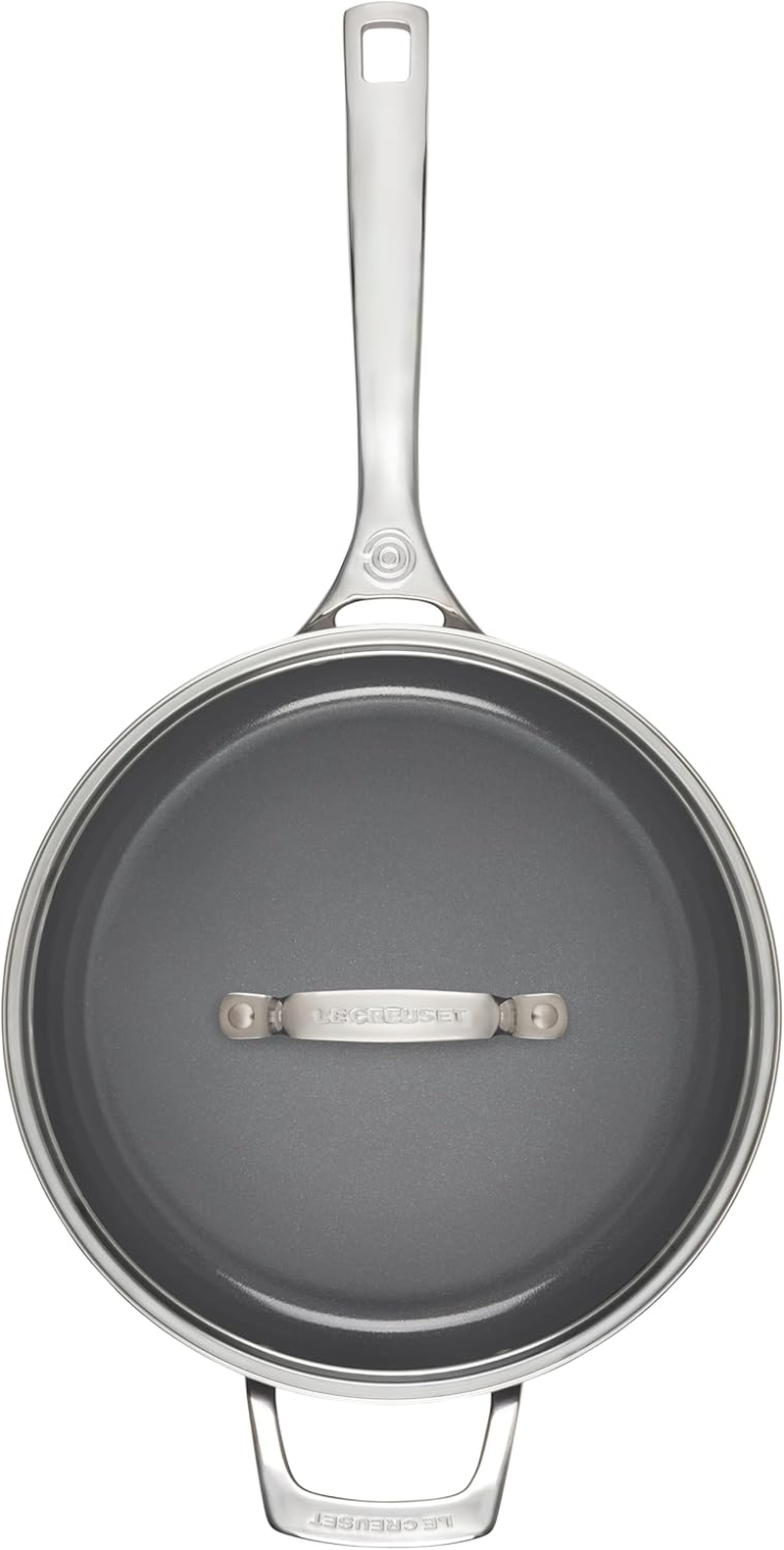 Le Creuset Essential Nonstick Ceramic 26Cm Saut&eacute; Pan with Glass Lid, image number 1