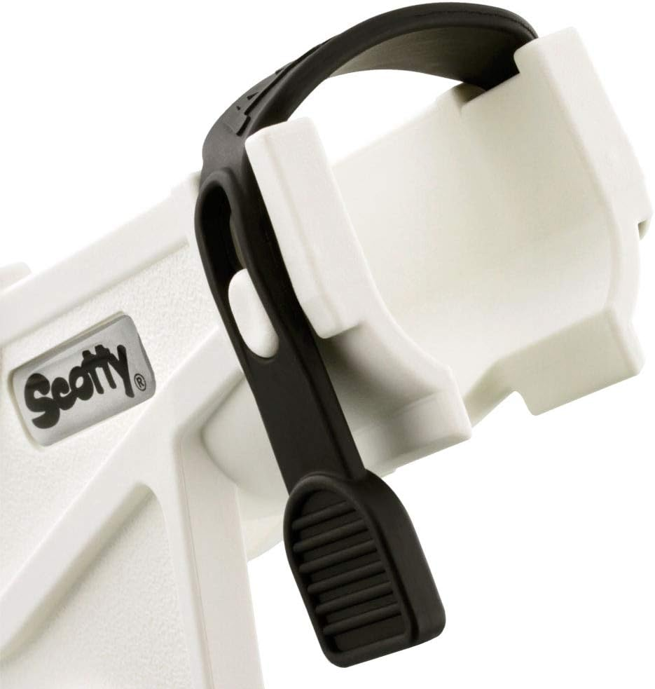 Scotty Baitcaster/Spinning Rod Holder with 241 Side Deck Mount image number 1