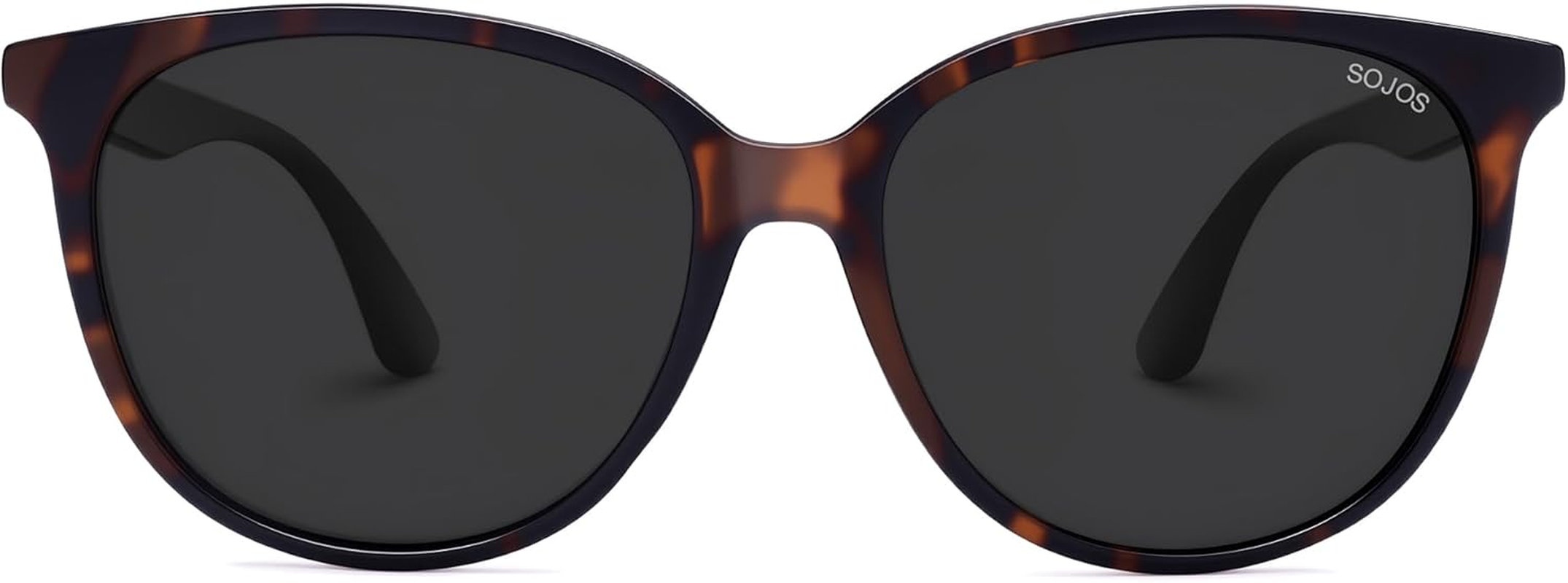 SOJOS Square Polarized Sunglasses for Women Men Vintage Style Larger Fit Shades SJ2642