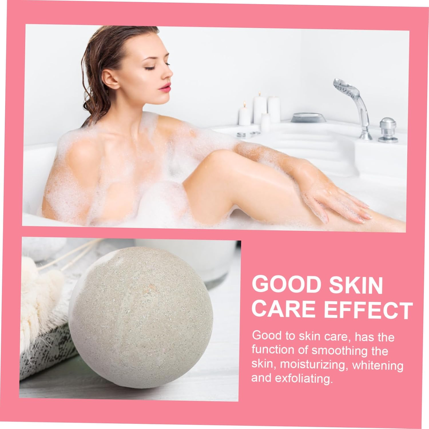 OSOLADY 6Pcs for Skincare Soak Balls Smooth Moisturizing Whitening Exfoliating image number 6