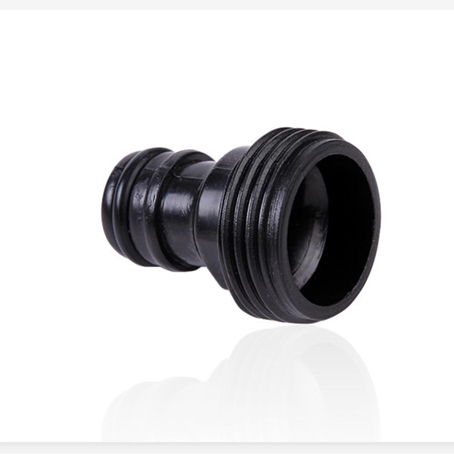 2 Pack 3/4 Inch Male Hose Tap Connector, Garden Tap Connector, 3/4" BSP Male Watering Fittings for Threaded Faucet Adapter (Set of 3)