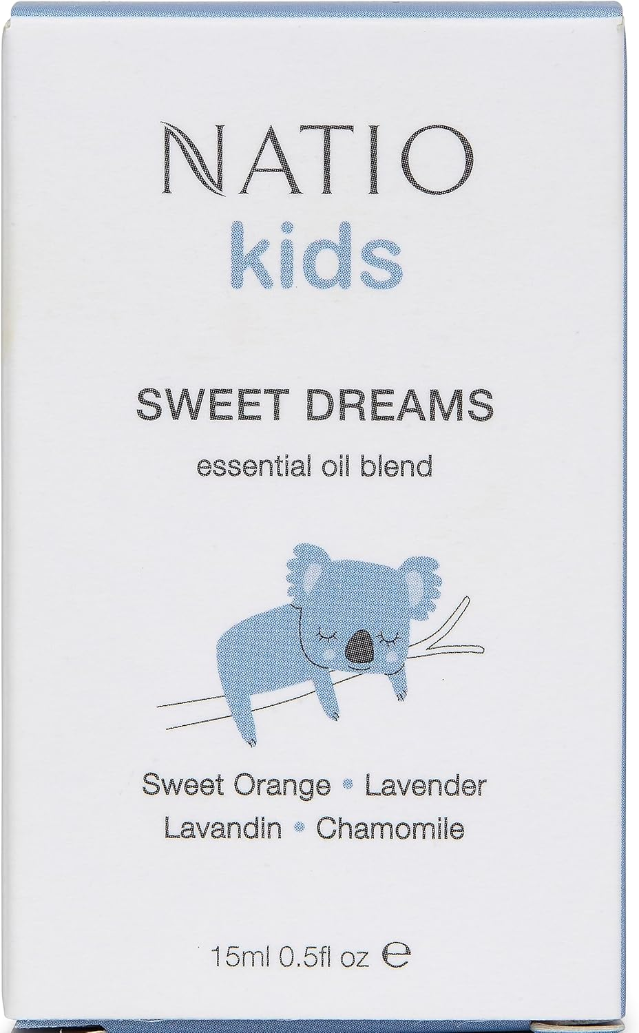 Natio Australia Kids Sweet Dreams Essential Oil Blend 15Ml - Essential Oils Safe for Kids - Lavender, Chamomile & Sweet Orange Pure Essential Oils - Vegan Friendly & Made in Australia image number 2