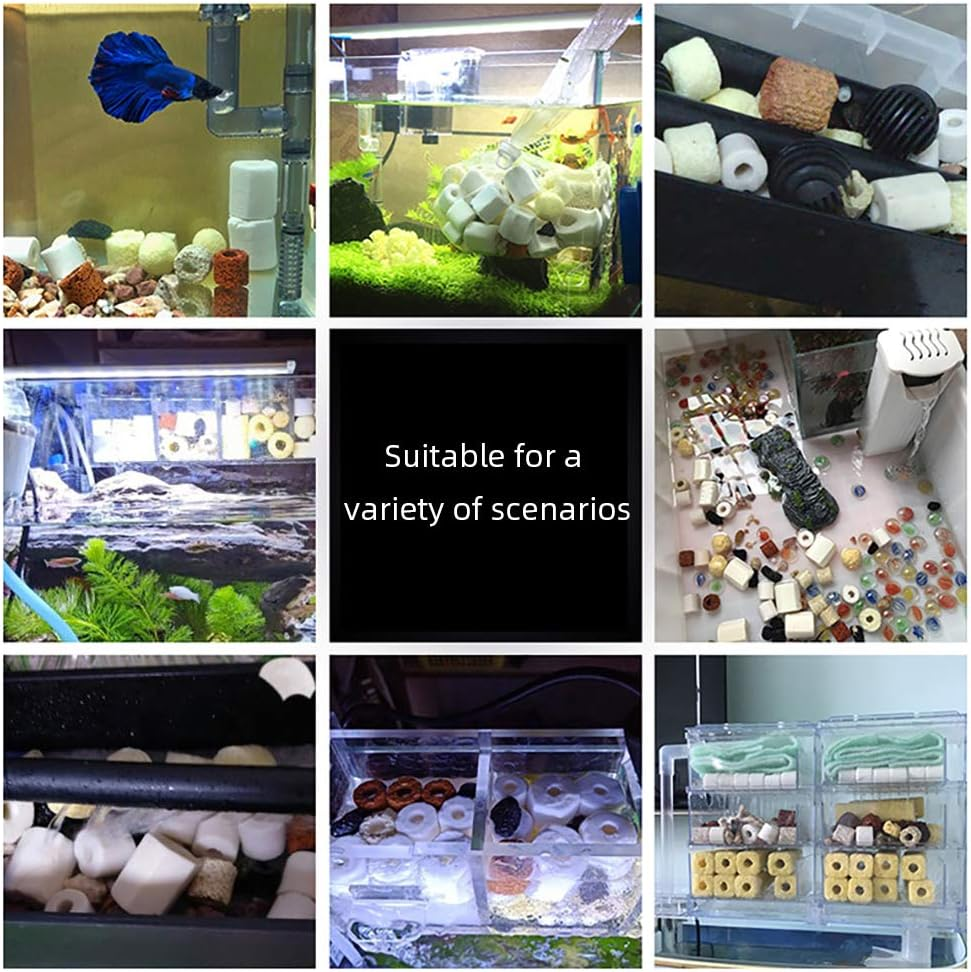 Aquarium Filter Media Ball Aquarium Bio Ball for Aquarium Filter 100PCS image number 5