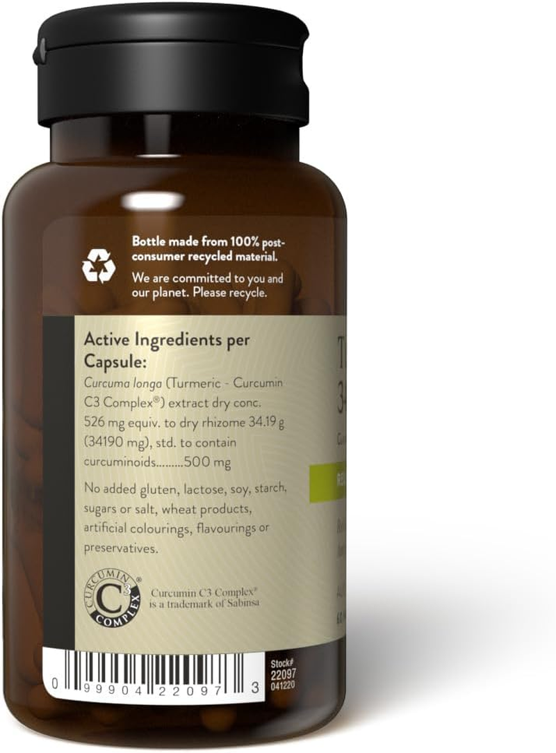 Nature'S Sunshine Turmeric 34000+ 60 Capsules image number 3