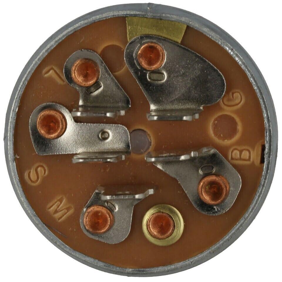 925-0267 STD365402 Craftsmen Riding Lawn Mower Ignition Switch with 3 Position 2 Keys 5 Terminals Fit for MTD Craftsman John Deere Toro Snapper Scag- Replaces 24688 24695 925-0267A 925-0267B 725-026