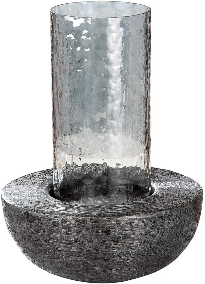 GILDE Ginkgo Lantern Metal &ndash; Matt Black &ndash; Height 36 Cm X Diameter 20 Cm &ndash; Decorative Pattern &ndash; Lantern image number 6