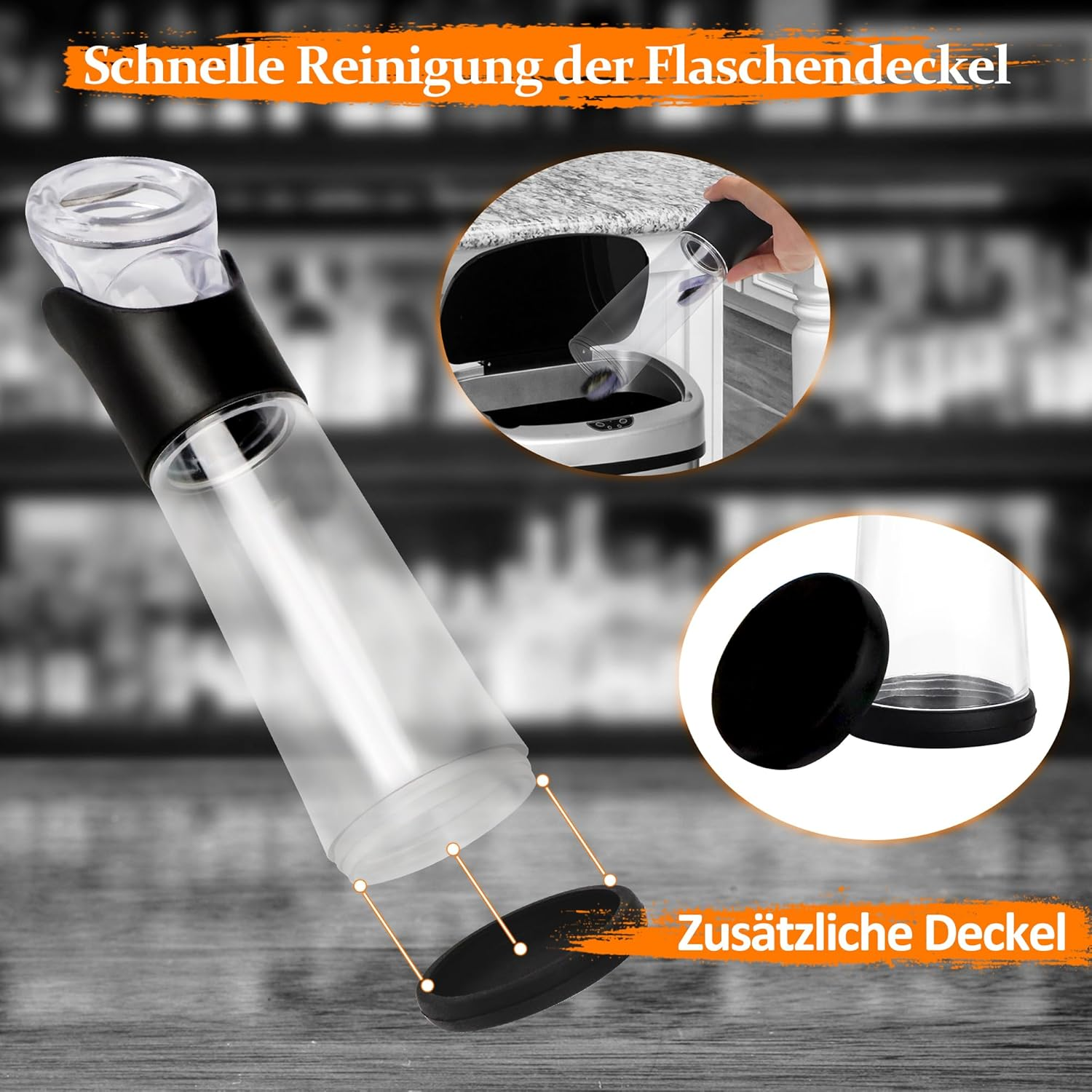 Bottle Opener with Collection Container, Gifts for Men Beer Opener Funny Beer Bottle Opener Beer Gift, Bottle Cap Collector for Beer Bar Kitchen Outdoor image number 4