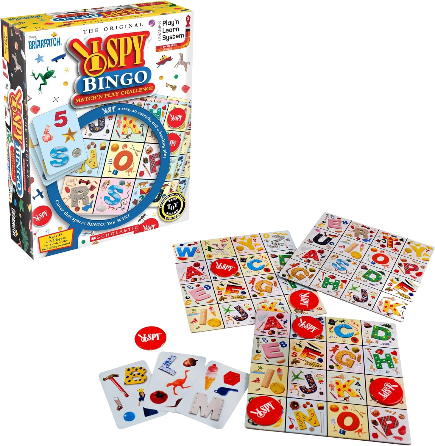 Briarpatch, I Spy Original Bingo Game image number 2