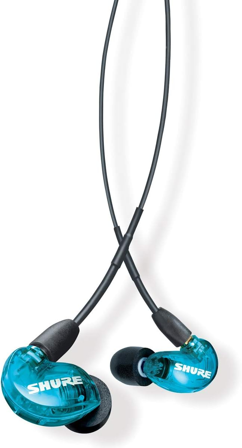 Shure AONIC 215 Wired Sound Isolating Earbuds, Blue image number 2