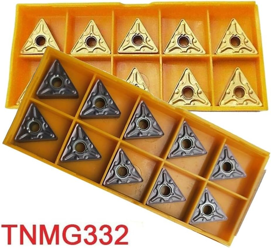 Tungsten Carbide Insert TNMG160408-MA TNMG 332 Turning Carbide Insert US735/VP15TF Lathe Chisel Indexable Tool Bit Set (20 Pieces) image number 3
