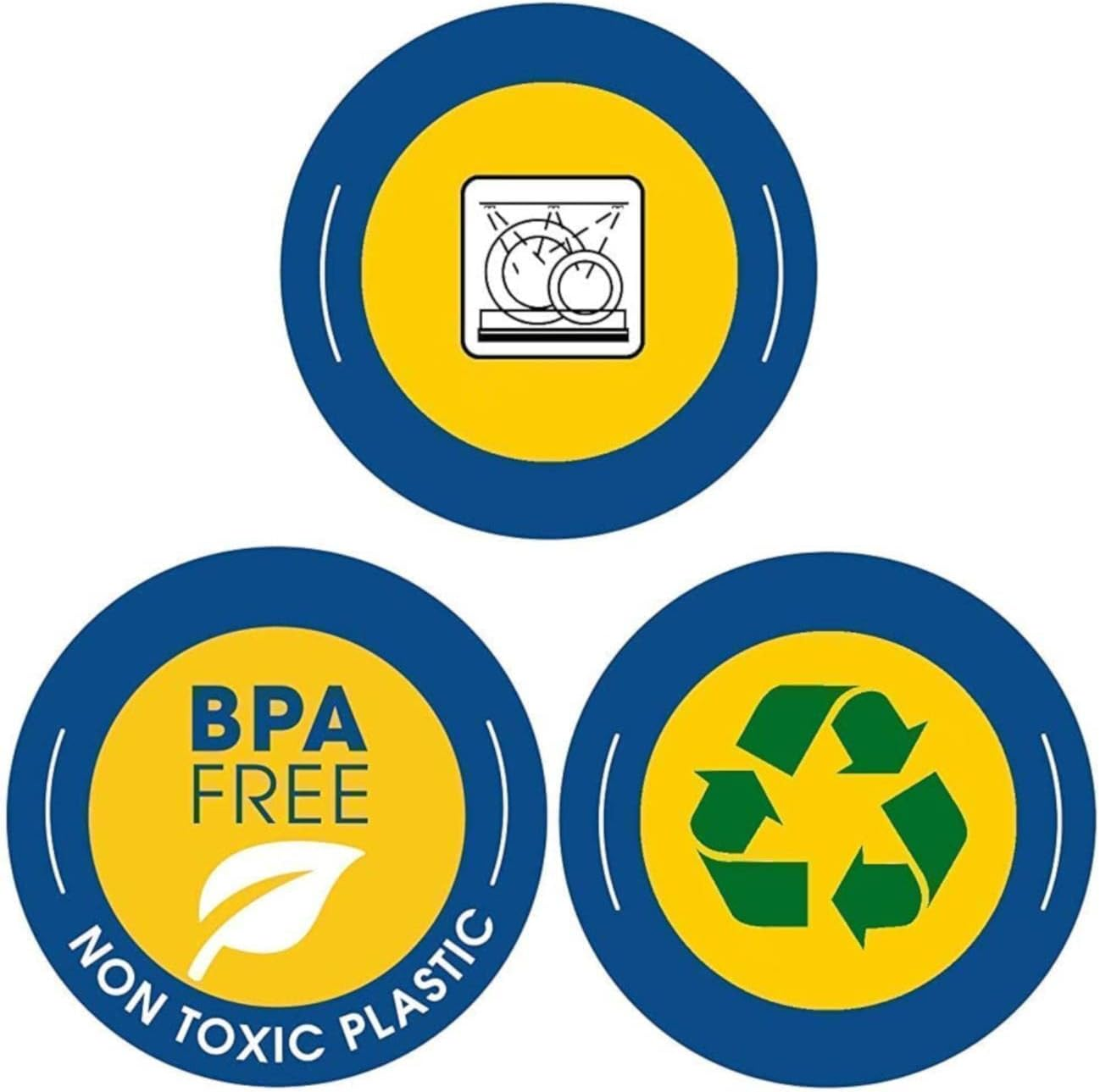 1 X High-Quality Stackable Butter Dish with Closure, Plastic Box Container, Perfect Order in the Fridge, Bpa-Free, Multipurpose, Cream-White image number 2