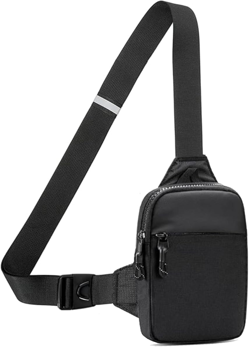 Mini Sling Bag for Men Crossbody,Small Chest Bag Casual Trendy Waterproof Lightweight Phone Crossover Daypack image number 1