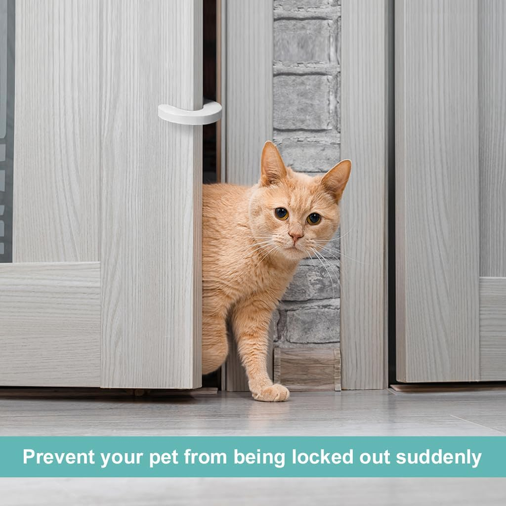 Door Finger Guards, 6 Pcs Baby Proof Door Slam Stoppers, White Foam Door Safety for Children for Preventing Finger Pinch Injuries, Safety Door Protector for Baby Child Pet Finger Protection