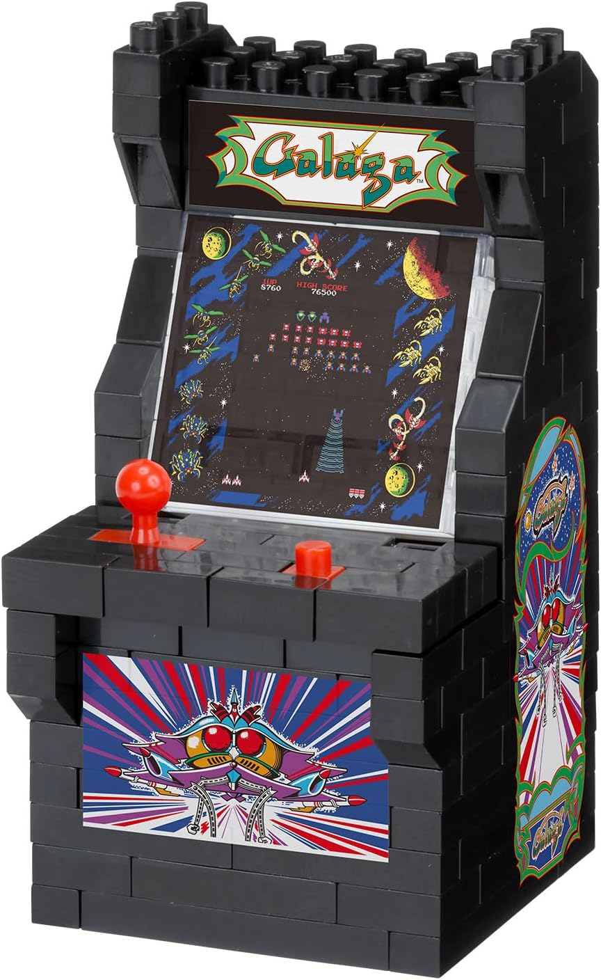 Kawada Nanoblock Arcade Machine Garaga/Dig Doug NBCC_254 1 Box = 6 Pieces, Total 6 Types