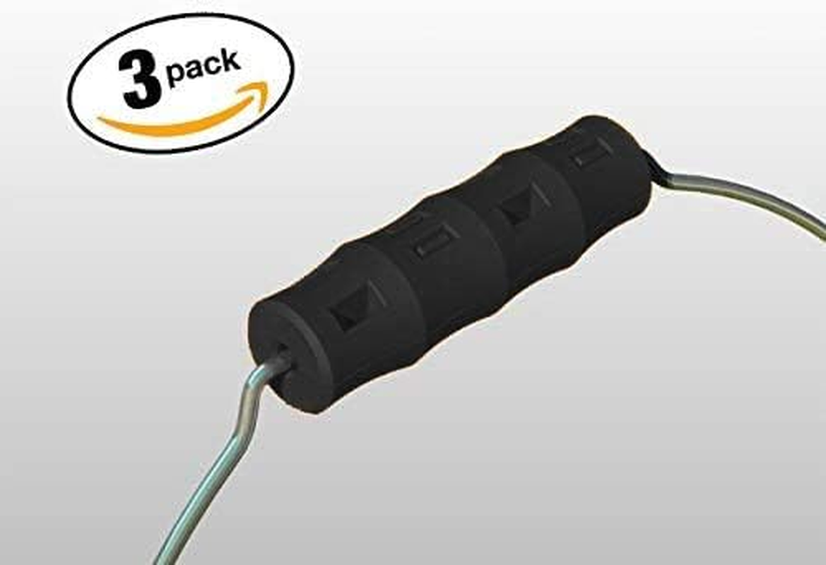 Ergonomic Replacement Bucket Handles (3 Pack) - BLACK image number 1